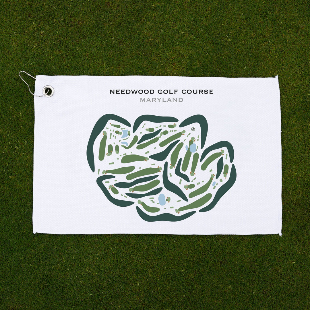 Needwood Golf Course, Derwood, Maryland - Printed Golf Courses