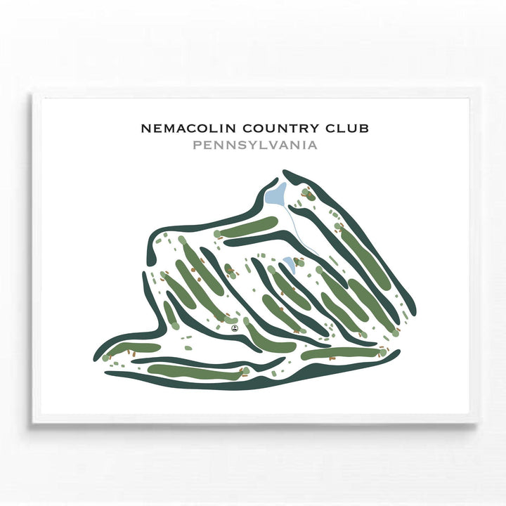 Nemacolin Country Club, Pennsylvania - Printed Golf Course