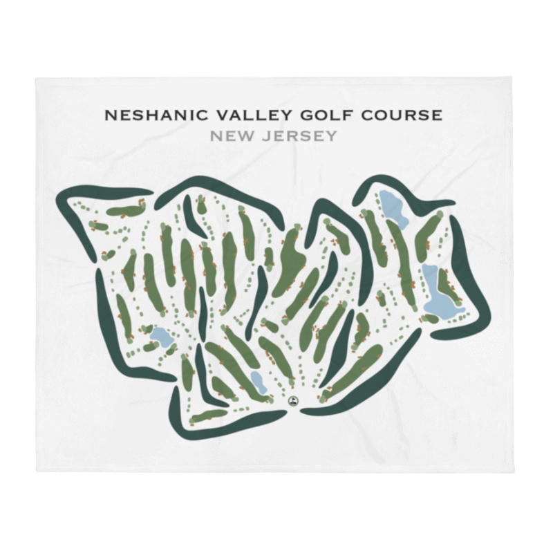 Neshanic Valley Golf Course, New Jersey - Printed Golf Courses