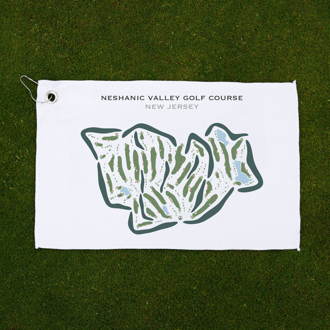 Neshanic Valley Golf Course, New Jersey - Printed Golf Courses