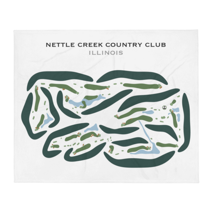 Nettle Creek Country Club, Illinois - Printed Golf Courses