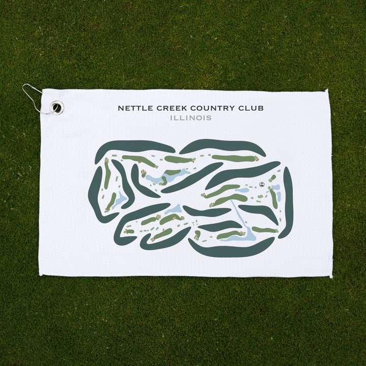 Nettle Creek Country Club, Illinois - Printed Golf Courses