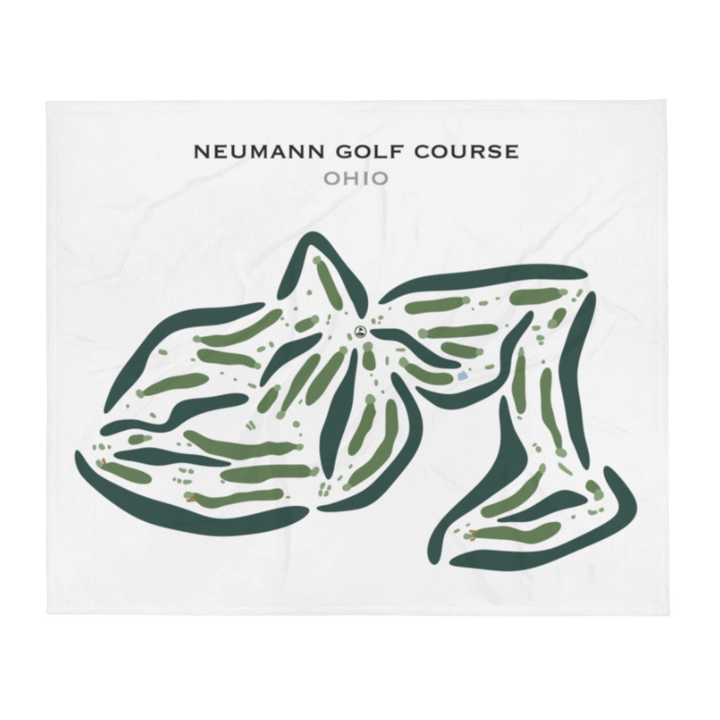 Neumann Golf Course, Ohio - Printed Golf Courses