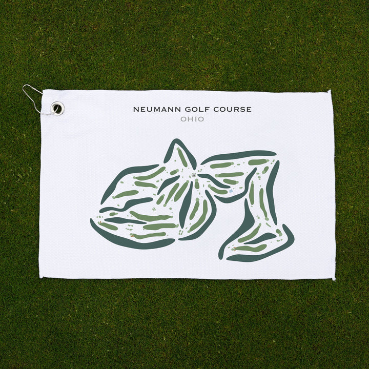 Neumann Golf Course, Ohio - Printed Golf Courses