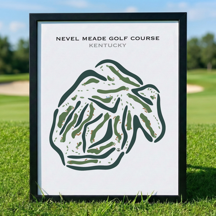 Nevel Meade Golf Course, Kentucky - Printed Golf Courses