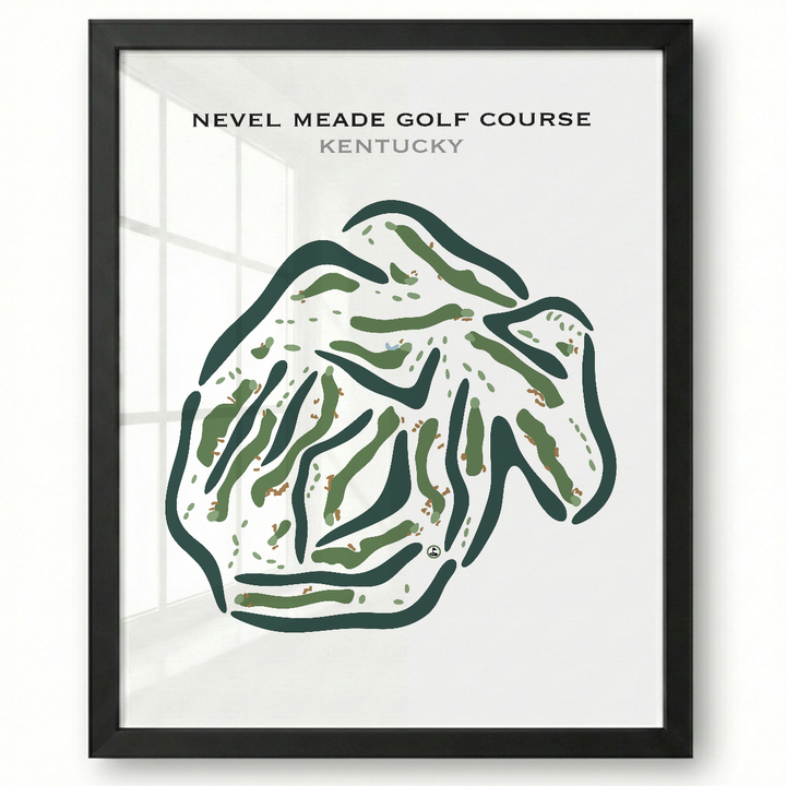 Nevel Meade Golf Course, Kentucky - Printed Golf Courses