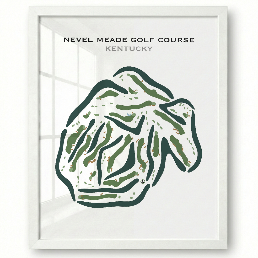 Nevel Meade Golf Course, Kentucky - Printed Golf Courses