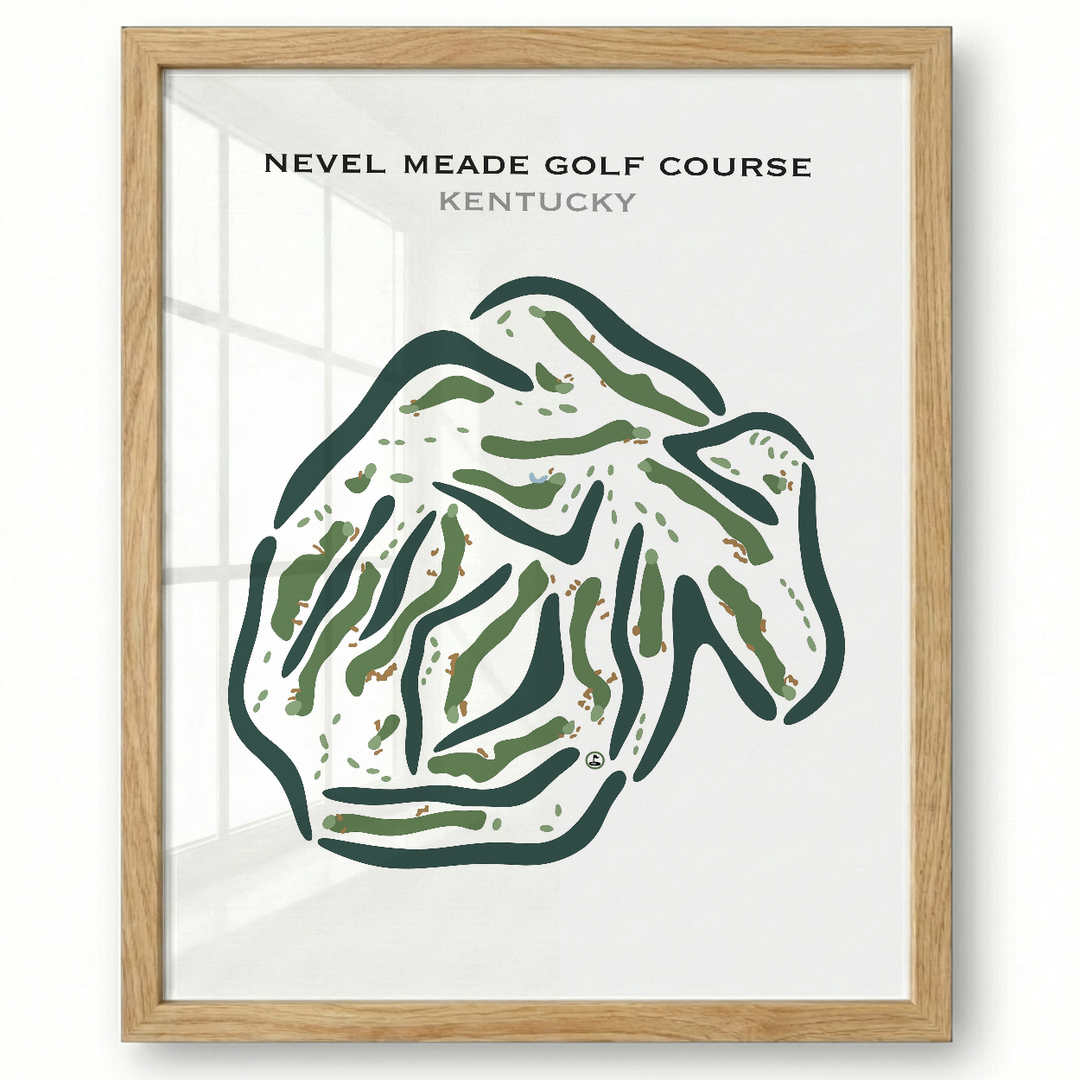 Nevel Meade Golf Course, Kentucky - Printed Golf Courses