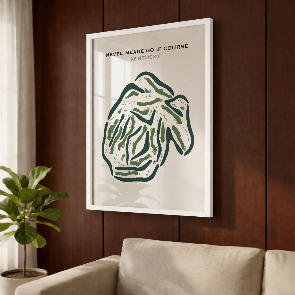 Nevel Meade Golf Course, Kentucky - Printed Golf Courses