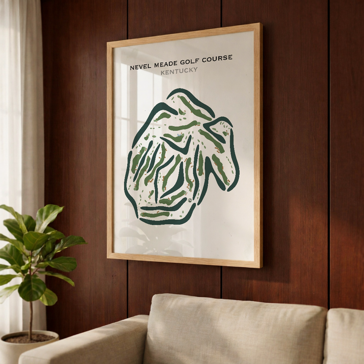 Nevel Meade Golf Course, Kentucky - Printed Golf Courses