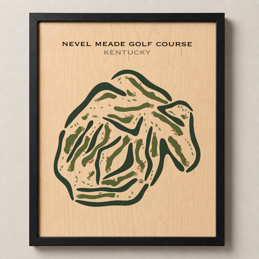 Nevel Meade Golf Course, Kentucky - Printed Golf Courses