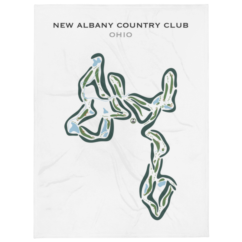 New Albany Country Club, Ohio - Printed Golf Courses