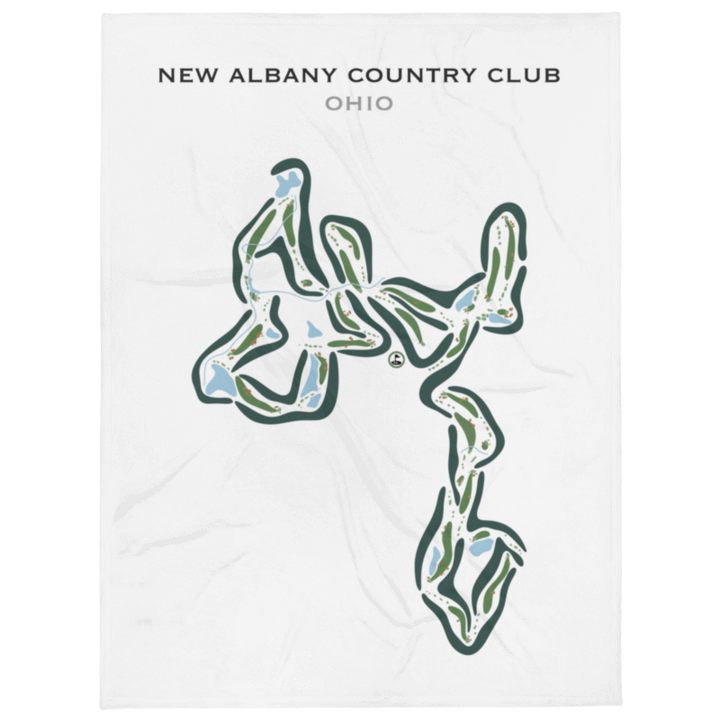 New Albany Country Club, Ohio - Printed Golf Courses