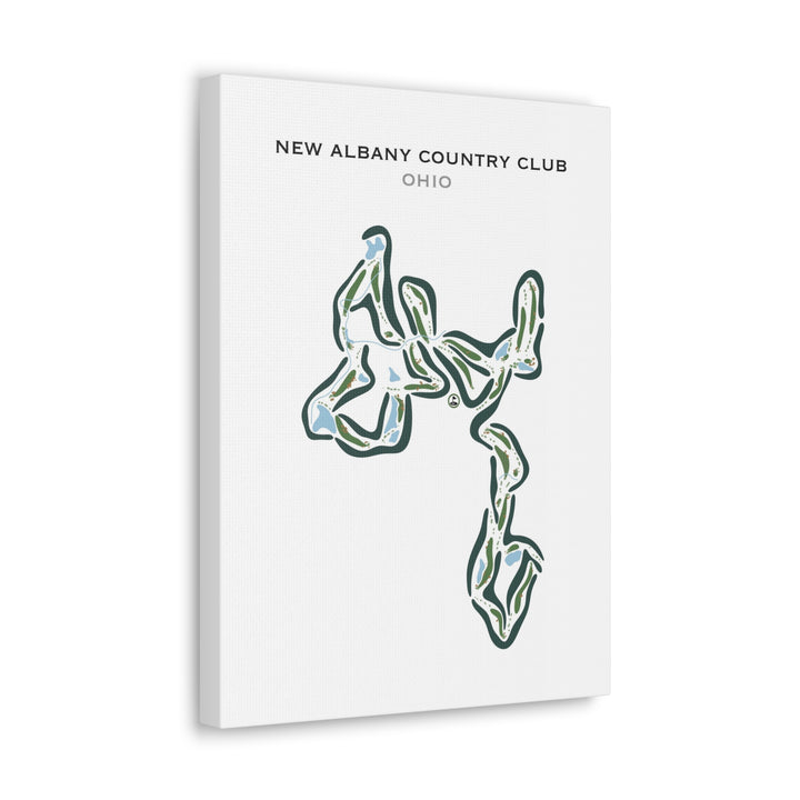 New Albany Country Club, Ohio - Printed Golf Courses