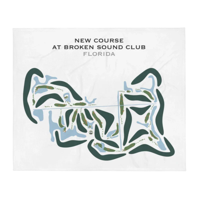 New Course at Broken Sound Club, Florida - Printed Golf Courses