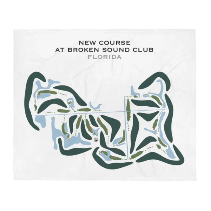 New Course at Broken Sound Club, Florida - Printed Golf Courses