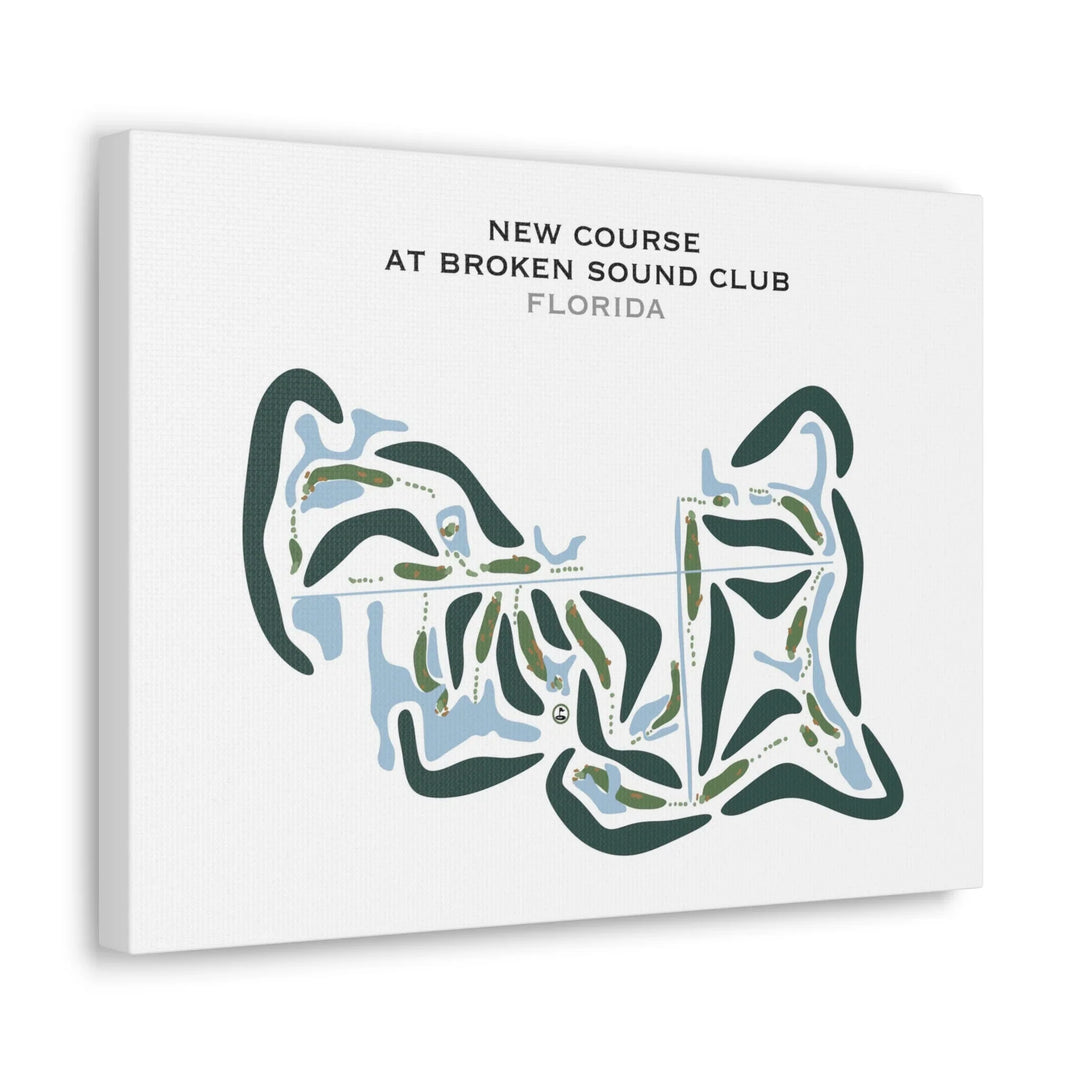 New Course at Broken Sound Club, Florida - Printed Golf Courses