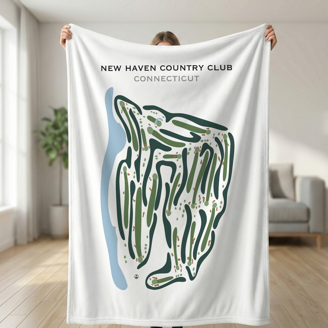 New Haven Country Club, Connecticut - Printed Golf Courses