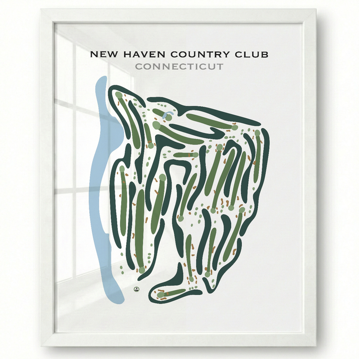 New Haven Country Club, Connecticut - Printed Golf Courses
