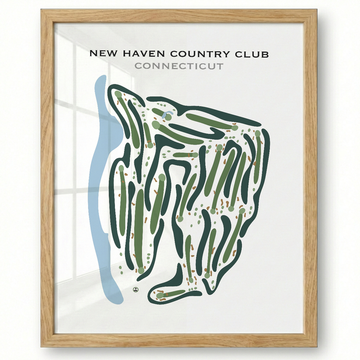 New Haven Country Club, Connecticut - Printed Golf Courses