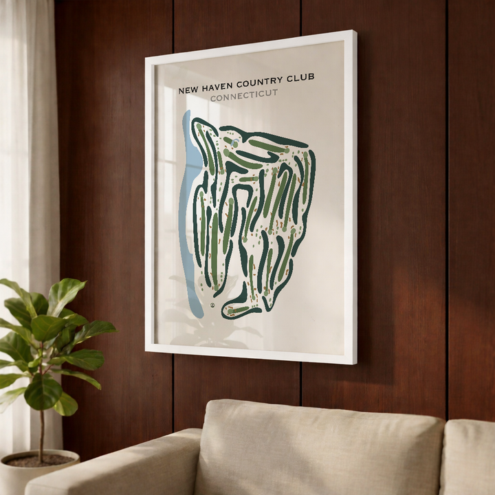New Haven Country Club, Connecticut - Printed Golf Courses