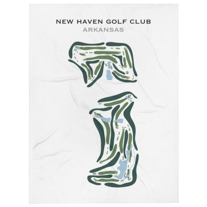 New Haven Golf Club, Arkansas - Printed Golf Course