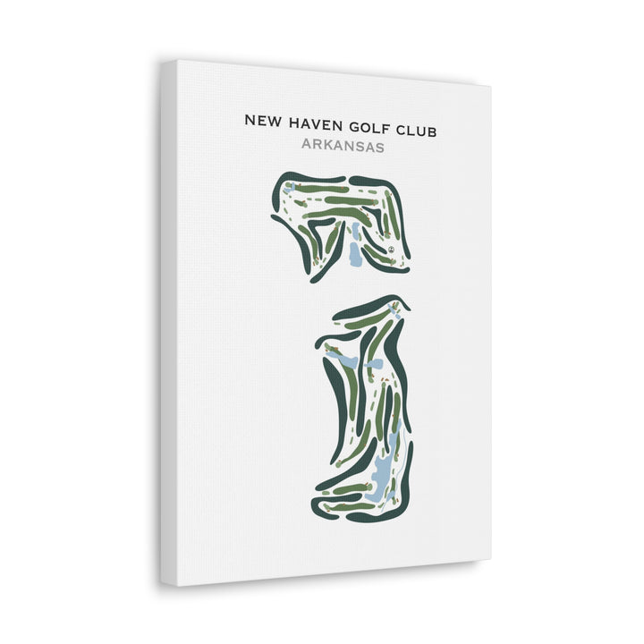 New Haven Golf Club, Arkansas - Printed Golf Course