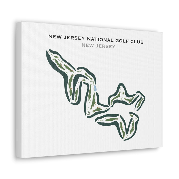 New Jersey National Golf Club, New Jersey - Printed Golf Courses