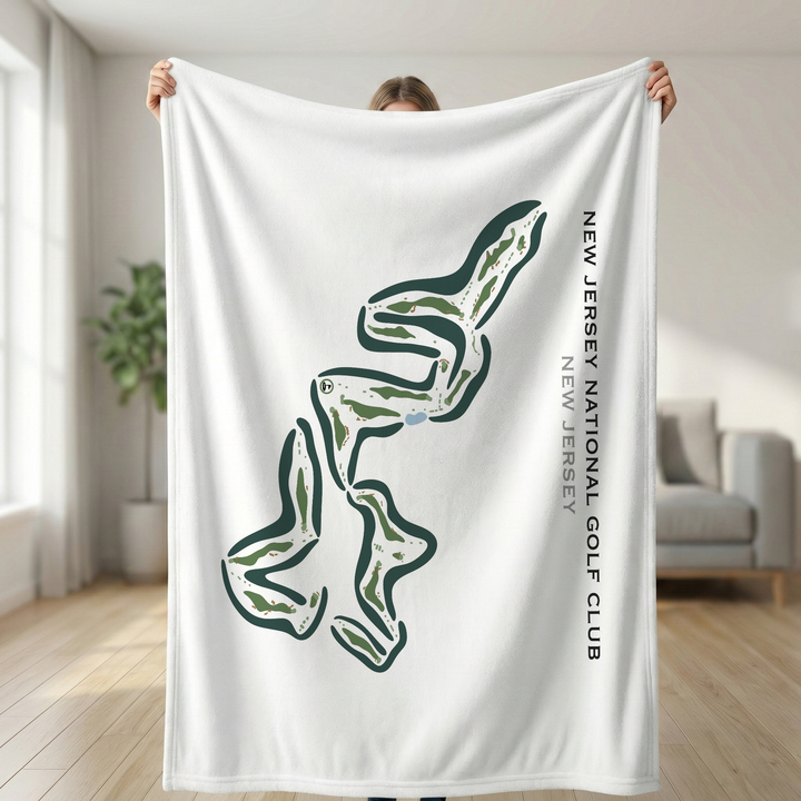 New Jersey National Golf Club, New Jersey - Printed Golf Courses