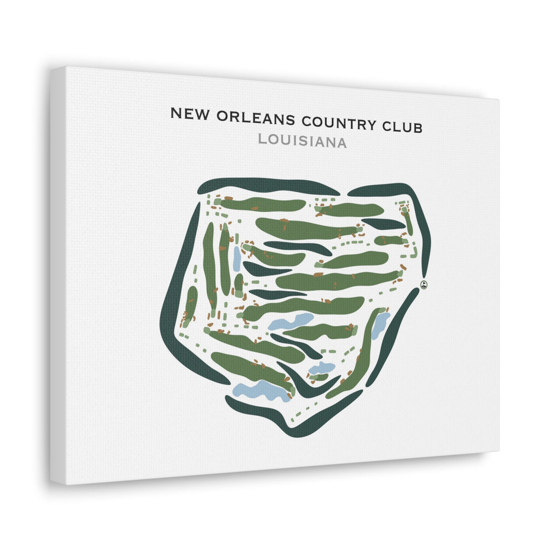 New Orleans Country Club, Louisiana - Printed Golf Courses