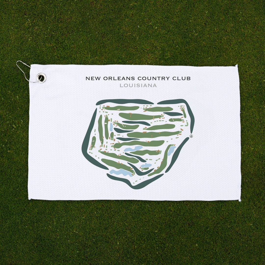 New Orleans Country Club, Louisiana - Printed Golf Courses