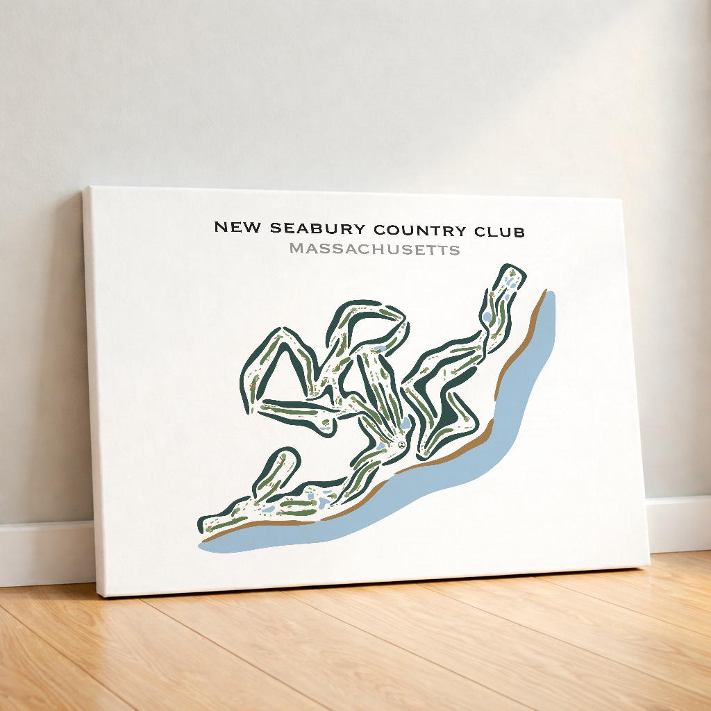 New Seabury Country Club, Massachusetts - Printed Golf Courses
