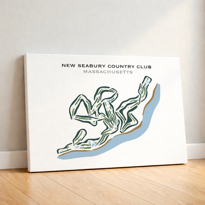 New Seabury Country Club, Massachusetts - Printed Golf Courses