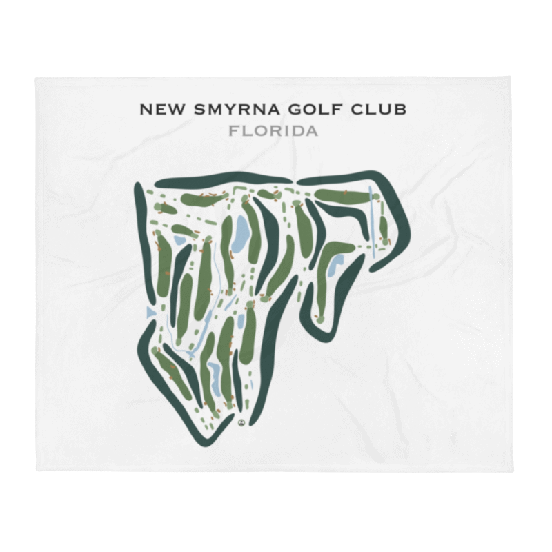 New Smyrna Golf Club, Florida - Printed Golf Courses