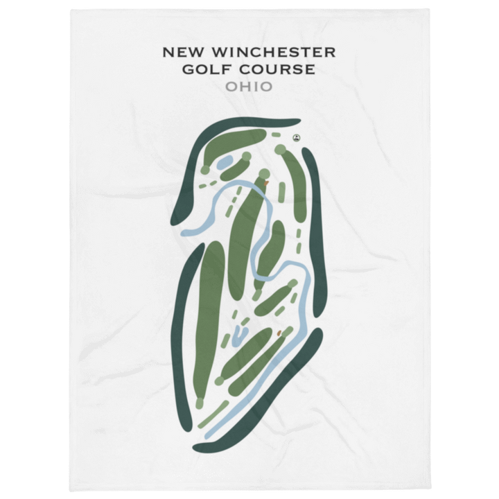 New Winchester Golf Course, Ohio - Printed Golf Course