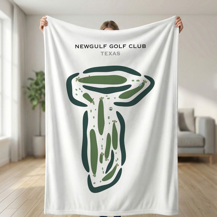 Newgulf Golf Club, Texas - Printed Golf Courses