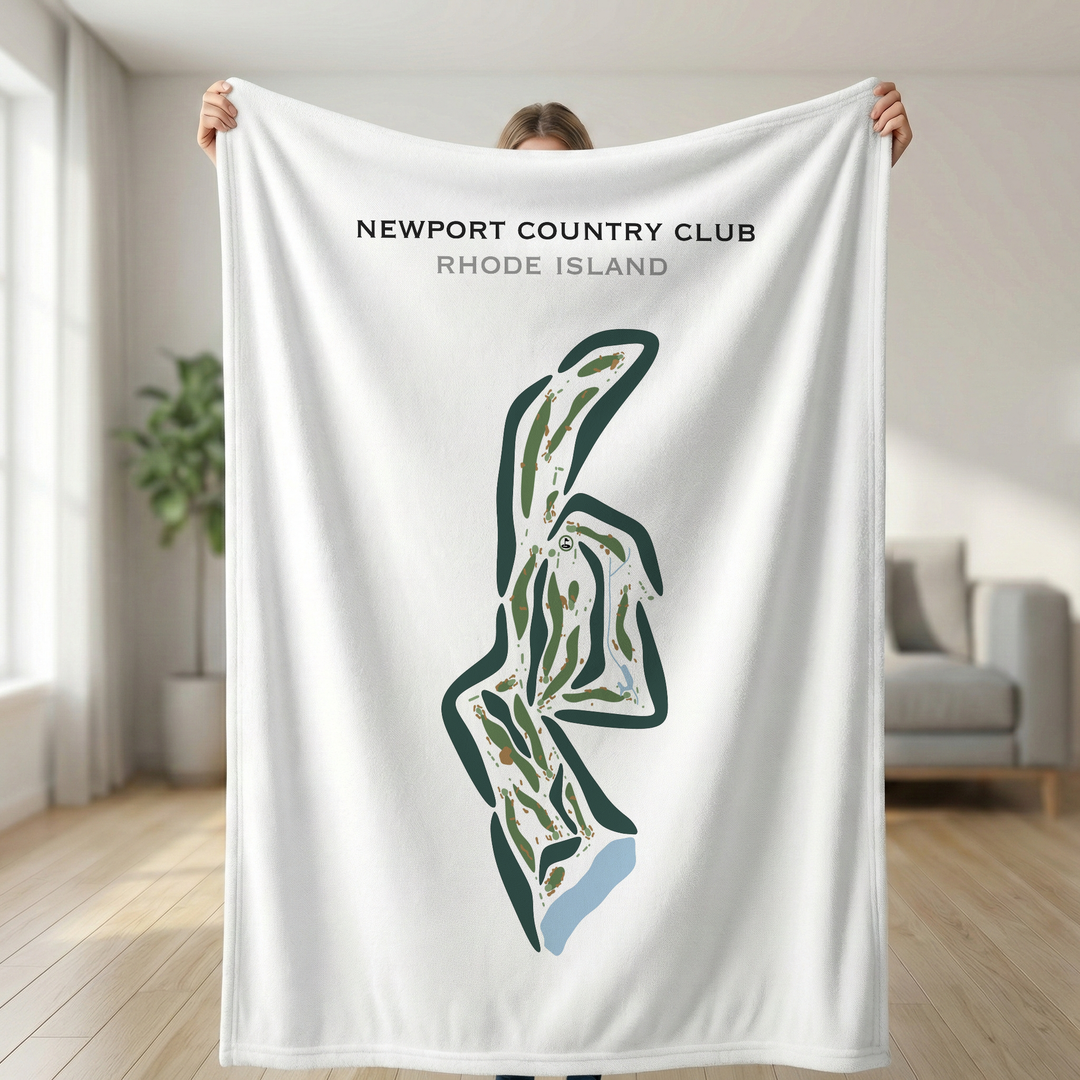 Newport Country Club, Rhode Island - Printed Golf Courses