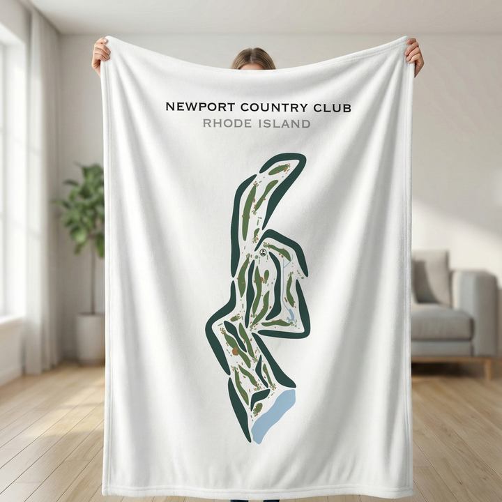 Newport Country Club, Rhode Island - Printed Golf Courses