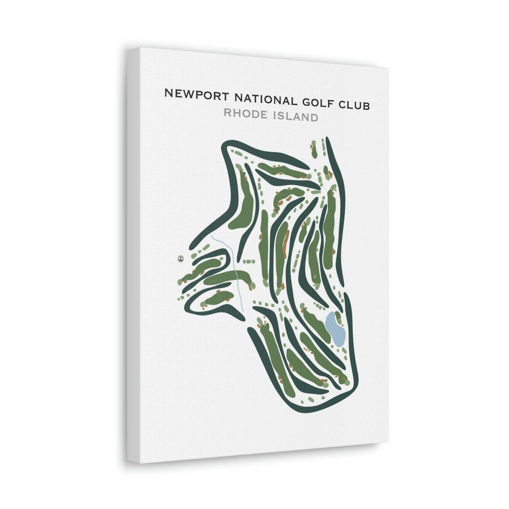 Newport National Golf Club, Rhode Island - Printed Golf Courses - Golf Course Prints