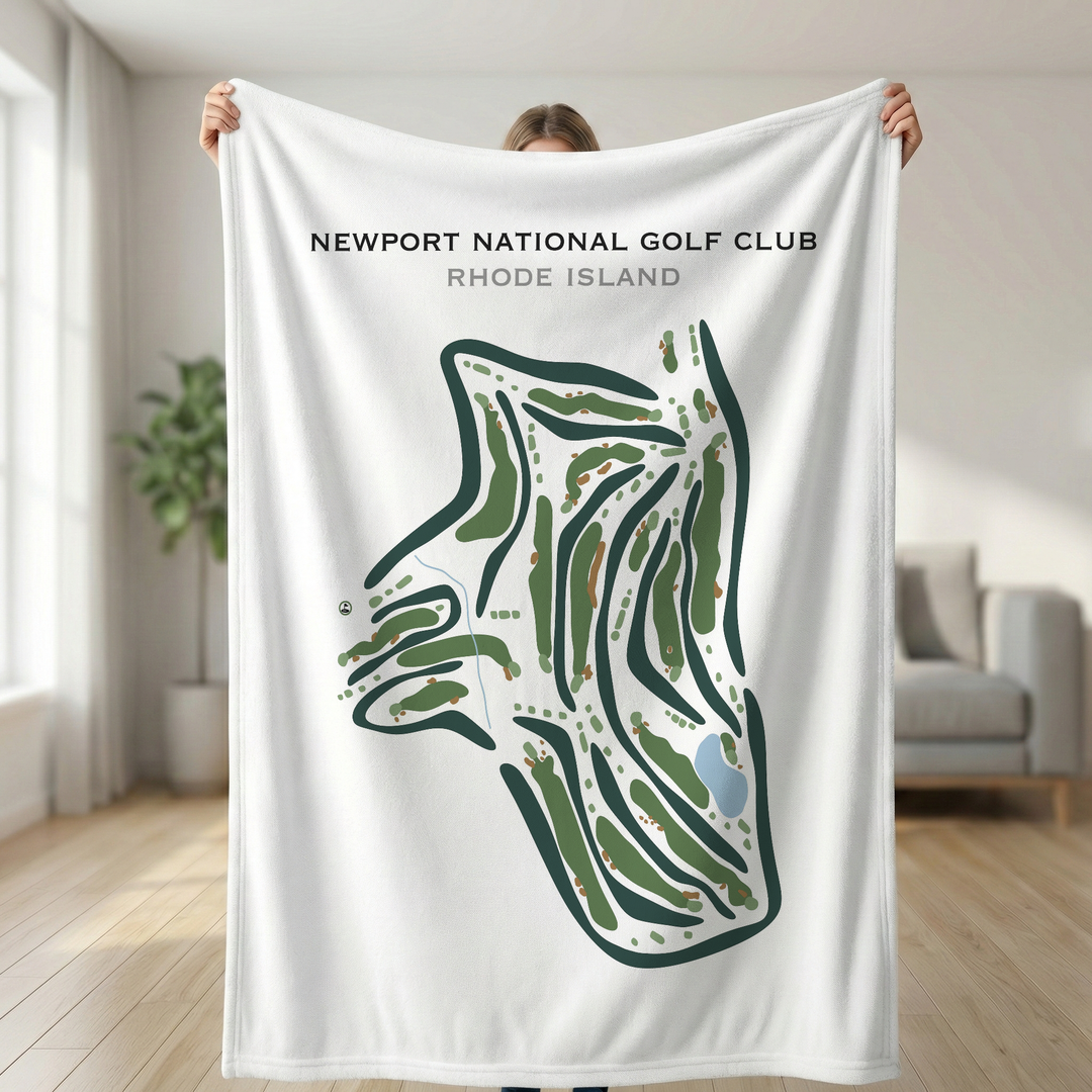 Newport National Golf Club, Rhode Island - Printed Golf Courses