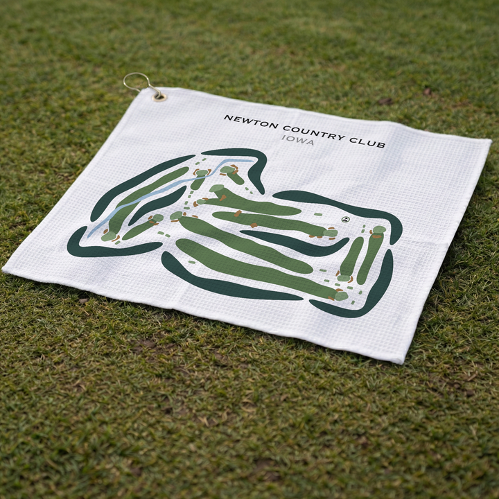 Newton Country Club, Iowa - Printed Golf Courses