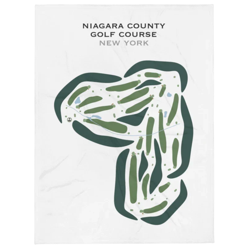 Niagara County Golf Course, New York - Printed Golf Courses