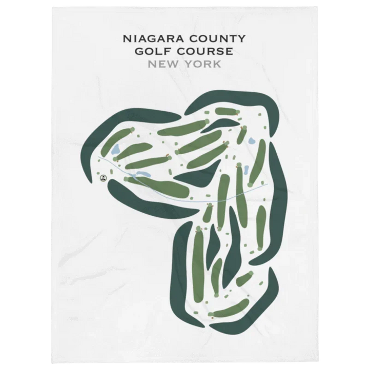 Niagara County Golf Course, New York - Printed Golf Courses