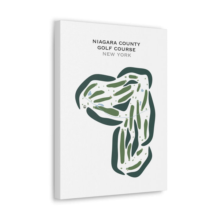 Niagara County Golf Course, New York - Printed Golf Courses