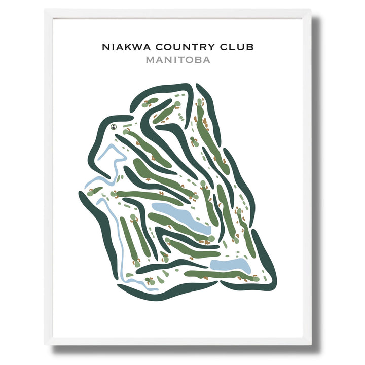 Niakwa Country Club, Canada - Printed Golf Courses