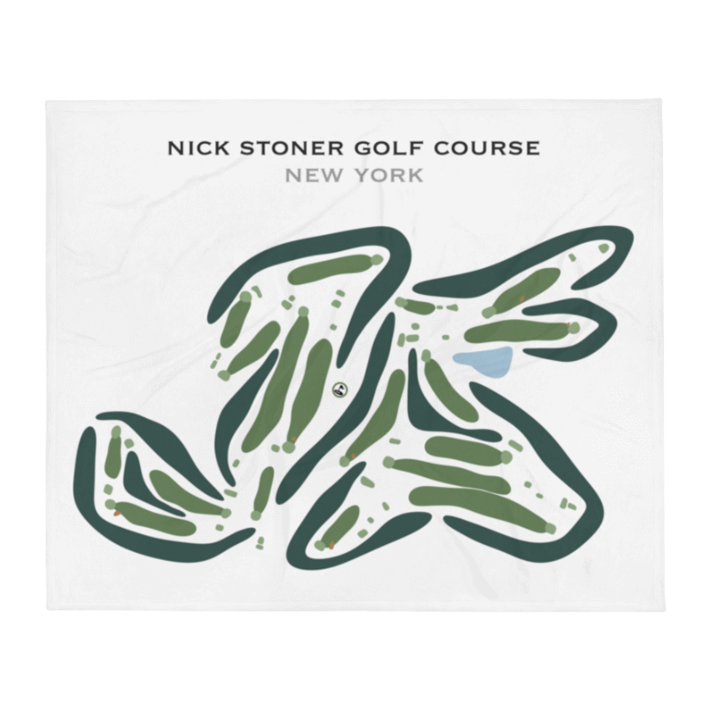 Nick Stoner Golf Course, New York - Printed Golf Courses