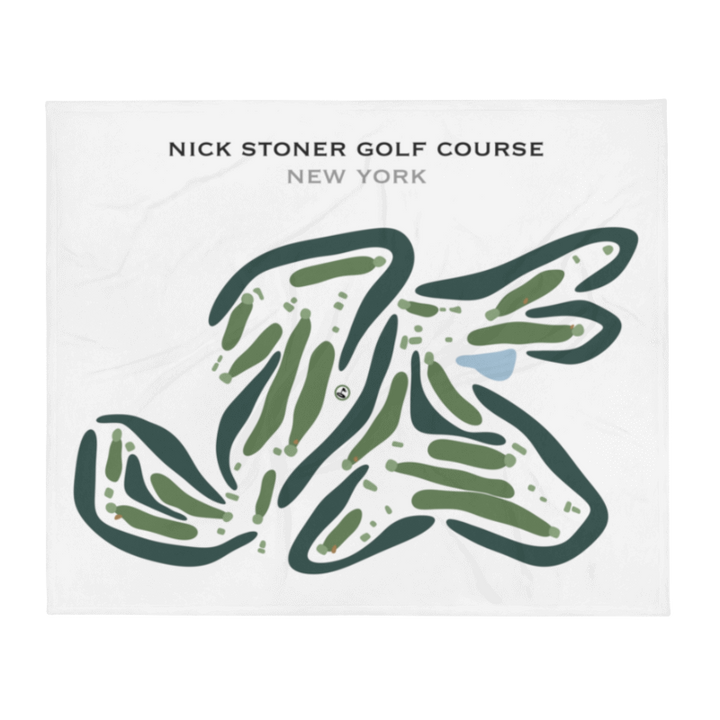 Nick Stoner Golf Course, New York - Printed Golf Courses