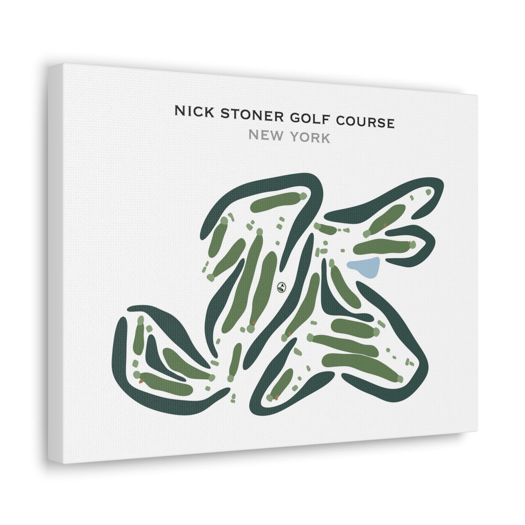 Nick Stoner Golf Course, New York - Printed Golf Courses