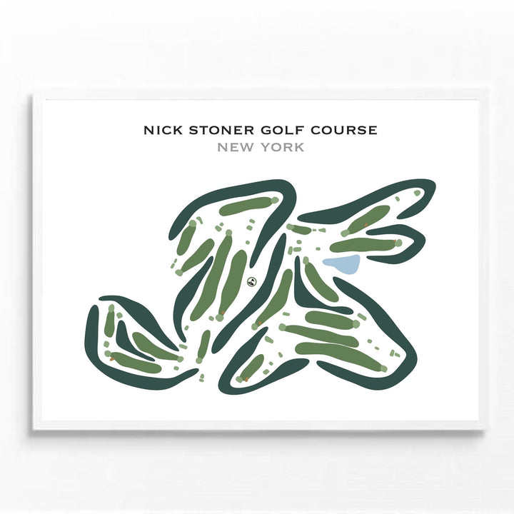 Nick Stoner Golf Course, New York - Printed Golf Courses