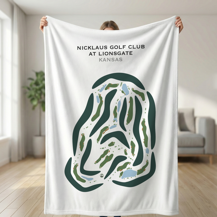 Nicklaus Golf Club at Lionsgate, Kansas - Printed Golf Courses